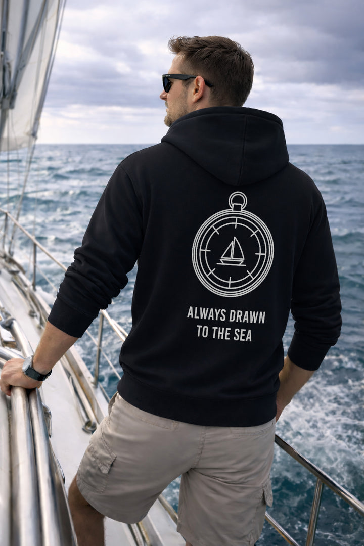 Always Drawn to the Sea Hoodie
