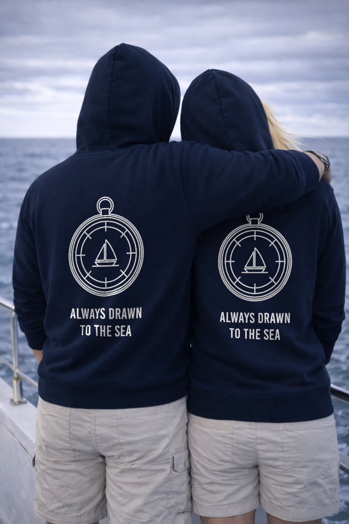 Always Drawn to the Sea Hoodie