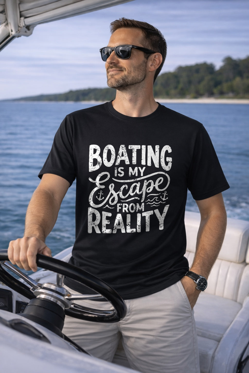 Boating Is My Escape T-Shirt