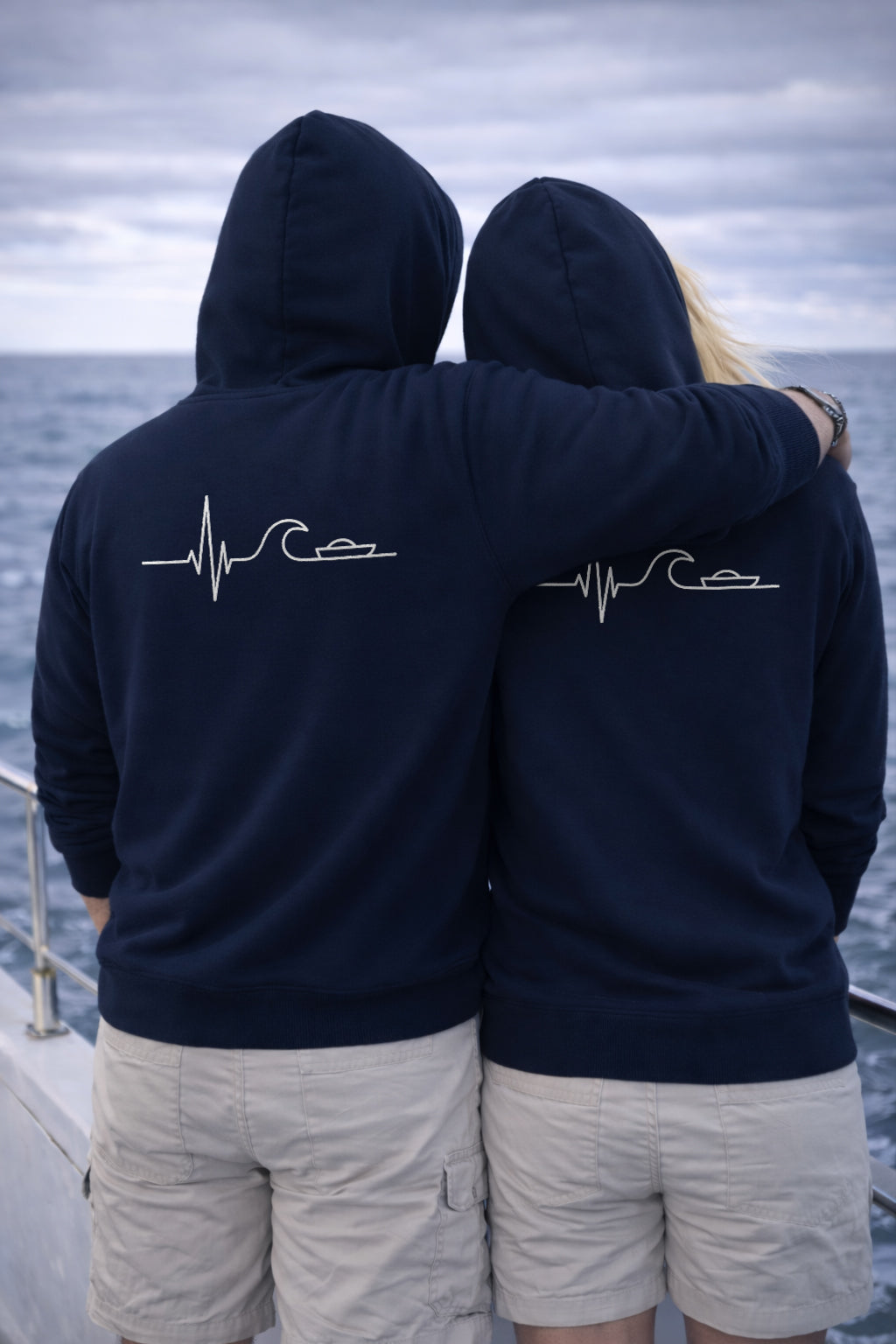 Ocean Heartbeat Hoodie