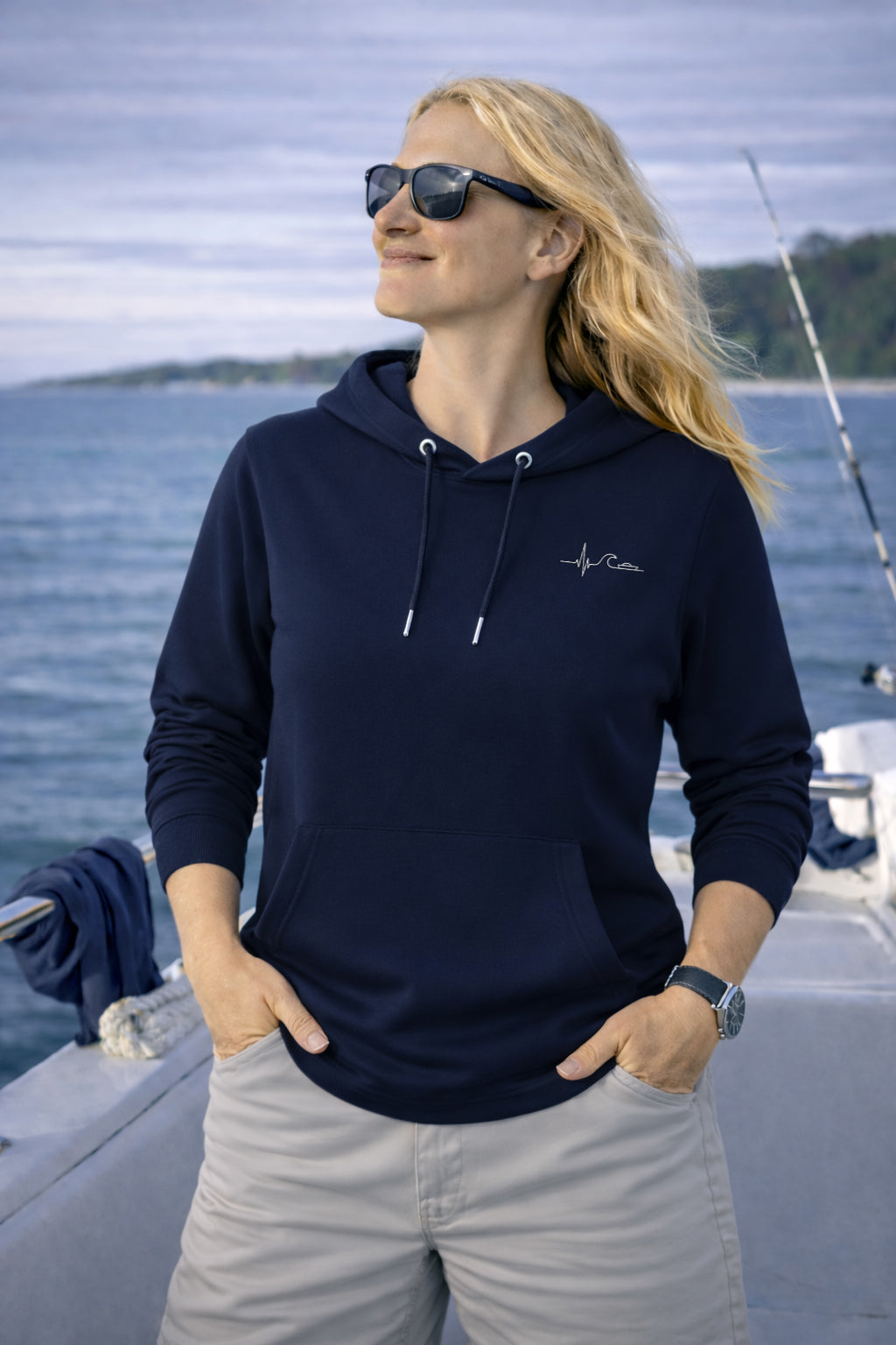 Ocean Heartbeat Hoodie