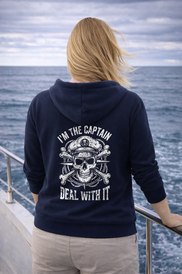 I’m the Captain Deal With It Hoodie