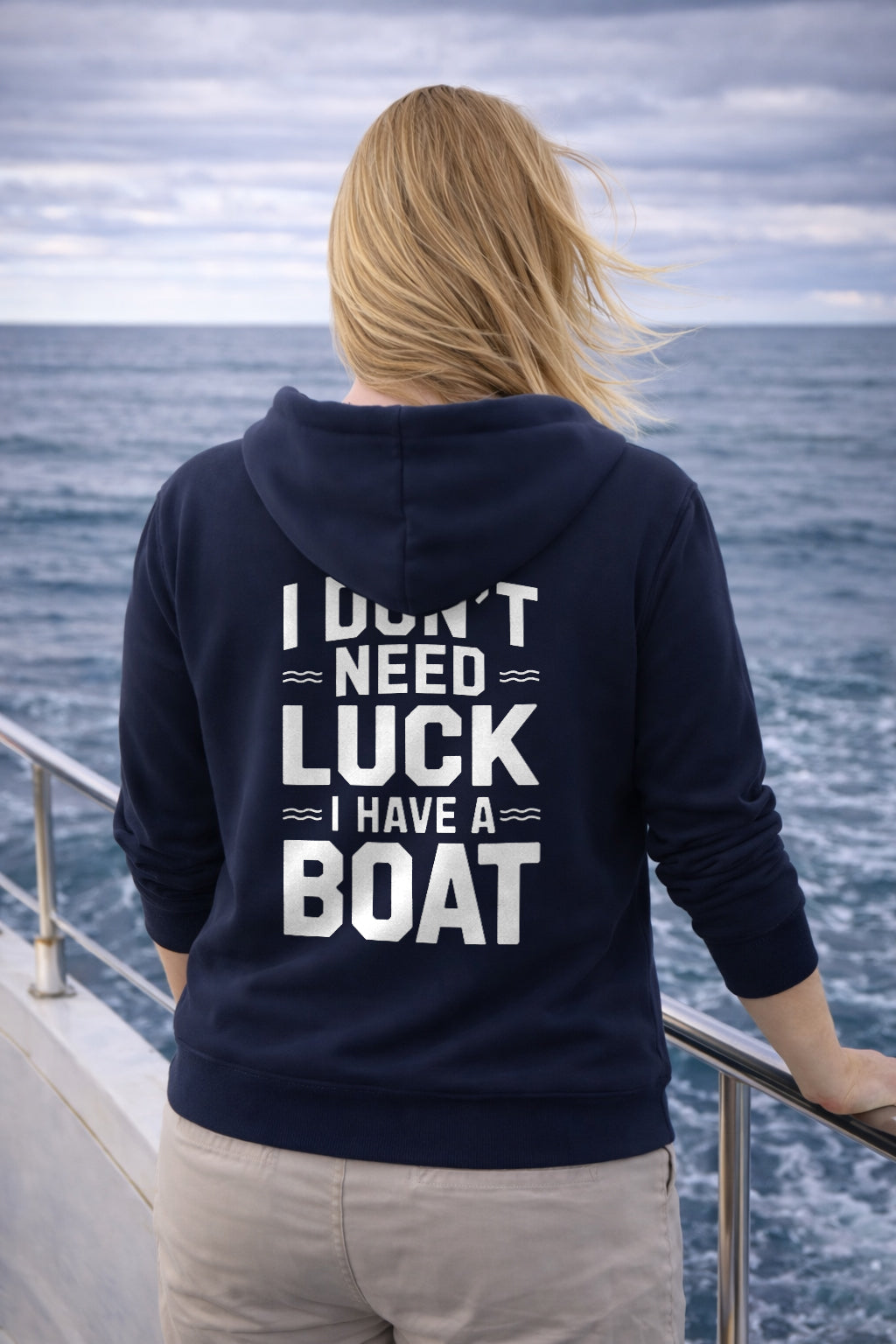 I Don’t Need Luck Hoodie