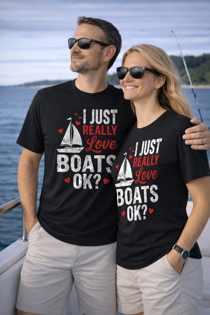 I Just Really Love Boats T-Shirt