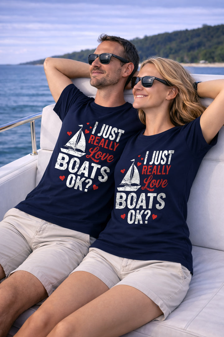 I Just Really Love Boats T-Shirt