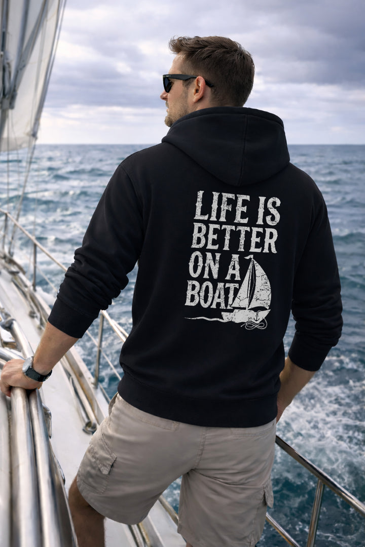 Life Is Better On A Boat Hoodie