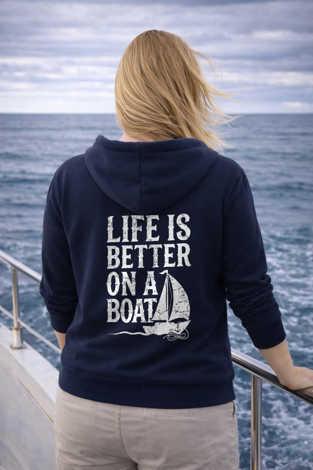 Life Is Better On A Boat Hoodie