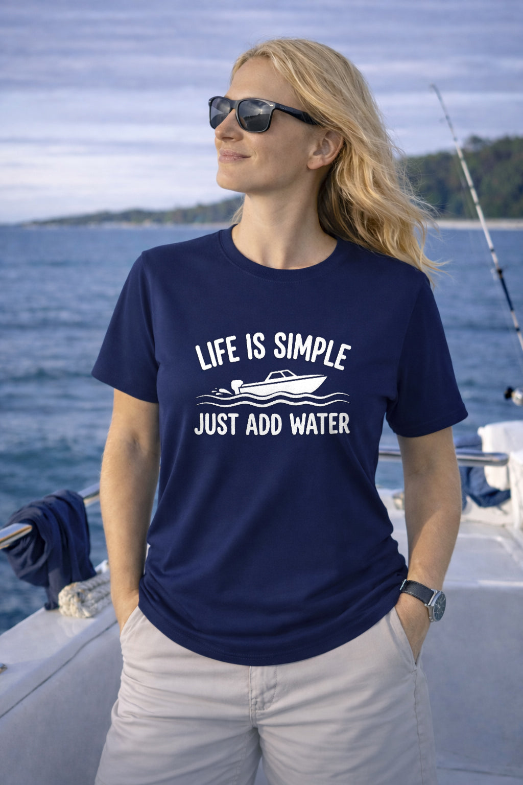 Life Is Simple Just Add Water T-Shirt