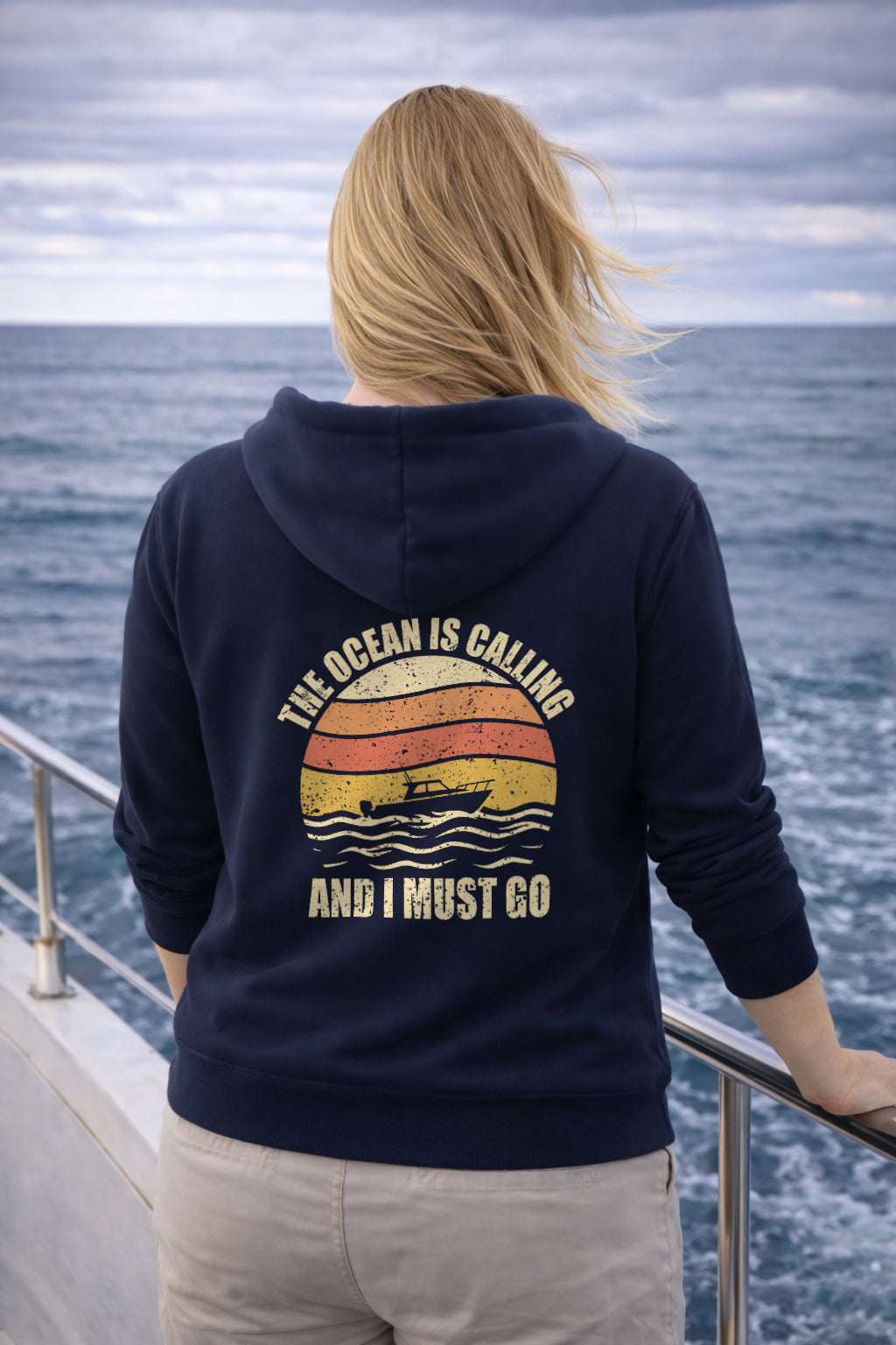 The Ocean Is Calling Hoodie